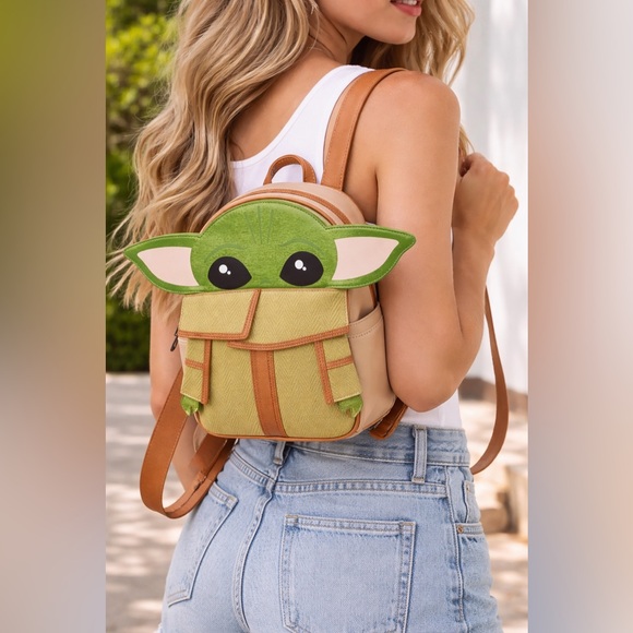 Loungefly Star Wars Grogu “Baby Yoda” Mini Backpack - Picture 9 of 9